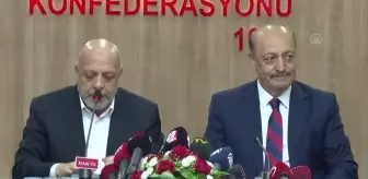 HAK-İŞ Konfederasyonu Başkanı Arslan: 'Sayın Bakanımızın katkılarını, Sayın Cumhurbaşkanımızın desteklerini bir kez daha gördük'