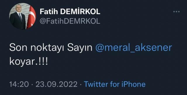 İYİ Parti liderinin danışmanından adaylık tartışmalarına cevap: Son noktayı Akşener koyar