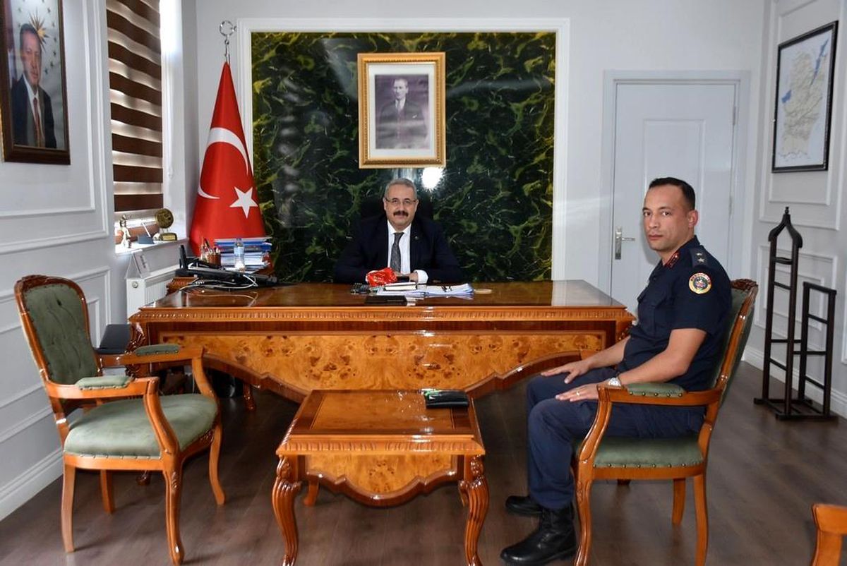 Son dakika haber: Salihli Jandarma Komutanı Üsteğmen Karaçalı, göreve başladı