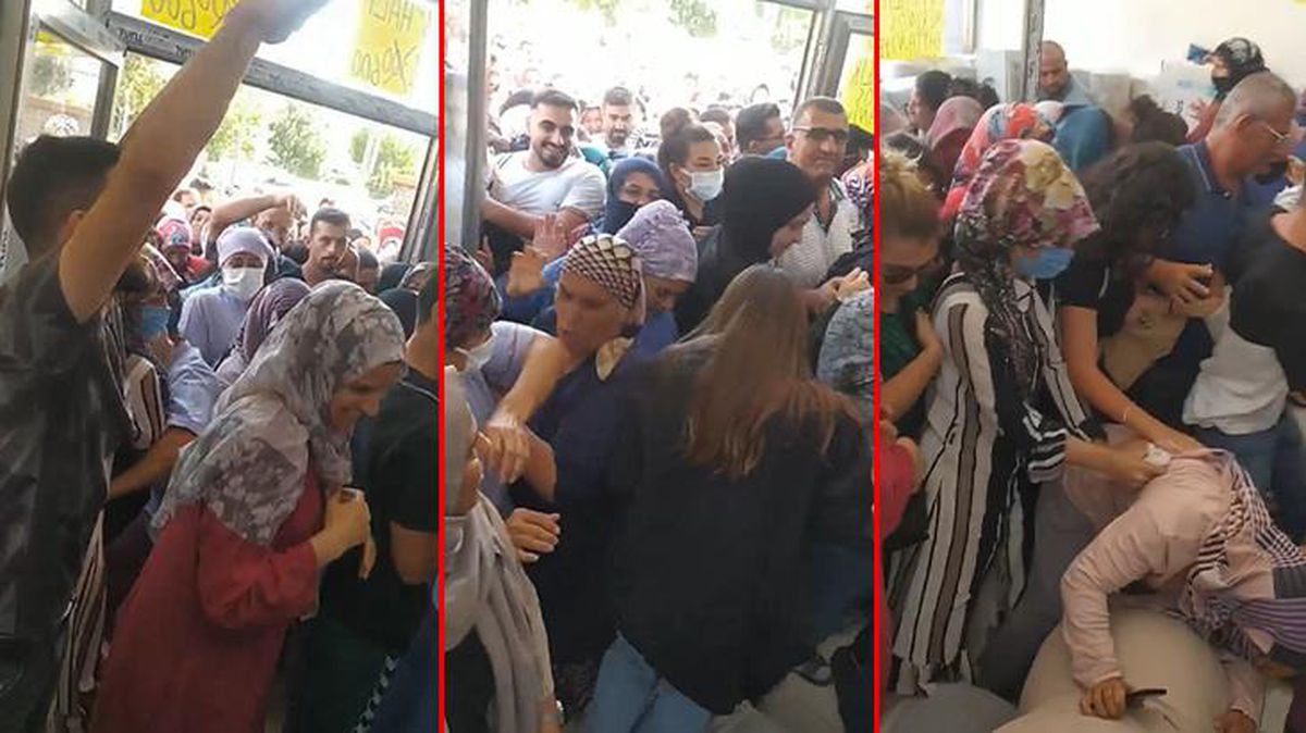 Antalya'da ucuz halı izdihamı: Vatandaşlar ezilmekten son anda kurtuldu