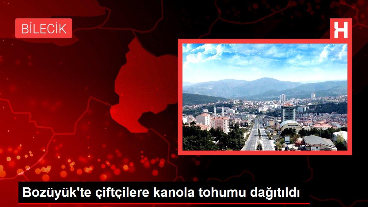 Bilecik ekonomi: Bozüyük'te çiftçilere kanola tohumu dağıtıldı