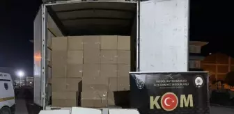 Bursa gündem haberi | Bursa'da 9 milyon 450 bin makaron ele geçirildi