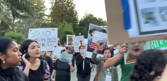 Mahsa Emini'nin ölümü ABD'de protesto edildi