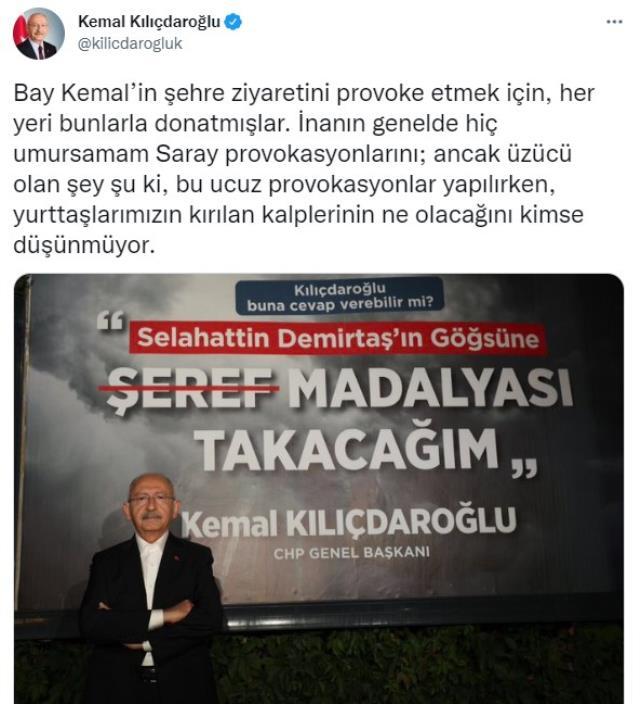 Bahçeli'den Kılıçdaroğlu'nun Demirtaş afişinin önünde poz vermesine sert tepki: Türkiye'ye meydan okuma küstahlığı