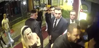 Beşiktaş'ta güvenlik görevlilerinin 4 kişiyi darp ettiği olayın görüntüleri ortaya çıktı