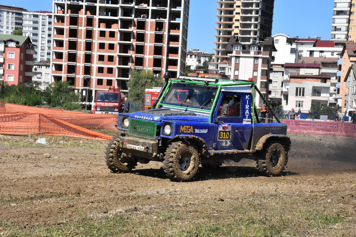 Karadeniz Off-Road Kupası'nın ikinci ayak yarışları yapıldı