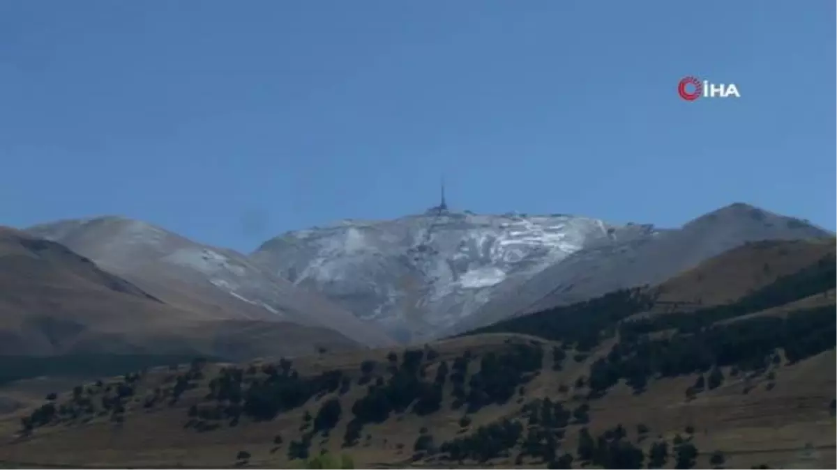 Erzurum haber: Palandöken'e mevsimin ilk karı düştü