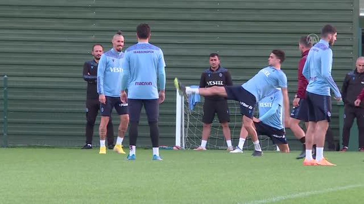 Trabzonspor, Kayserispor maçı hazırlıklarına devam etti