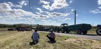 Ayçiçeği alımları başladı, çiftçiler depo önlerinde kuyruk oluşturdu