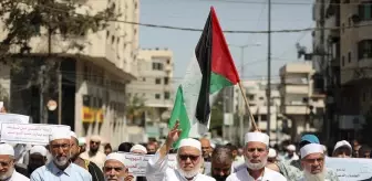 Gazze Şeridi'nde Mescid-i Aksa'ya destek programı düzenlendi