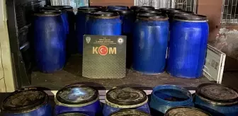 3 bin 640 litre sahte içki ele geçirildi
