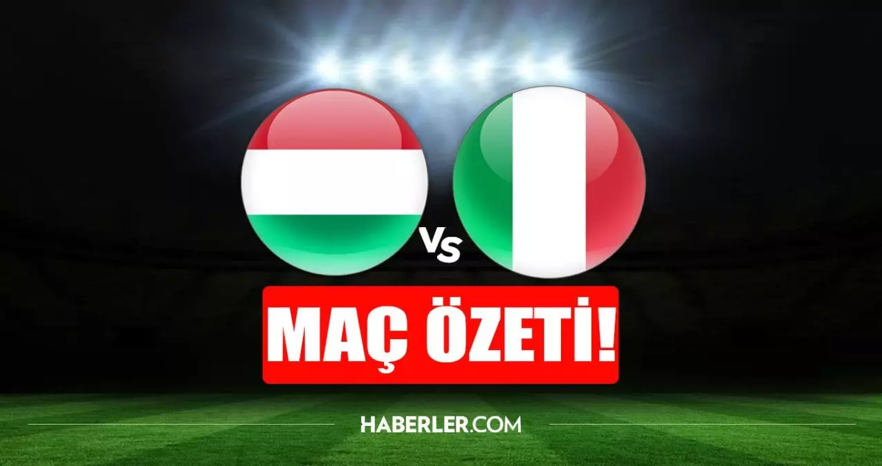 ÖZET | Macaristan - İtalya maç özeti (VİDEO) Macaristan - İtalya maç özeti izle! Macaristan - İtalya maçı kaç kaç bitti?