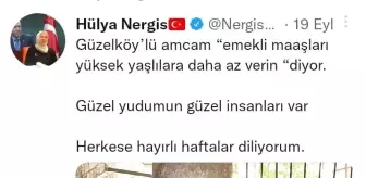 Nergis'ten tepki çeken paylaşım