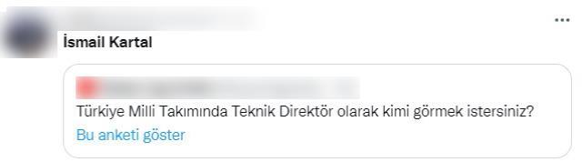 A Milli Takım için İsmail Kartal sürprizi! Tüm Türkiye sanki ağız birliğine varmış gibi aynı paylaşımı yapıyor A Milli Takım için İsmail Kartal sürprizi! Tüm Türkiye sanki ağız birliğine varmış gibi aynı paylaşımı yapıyor