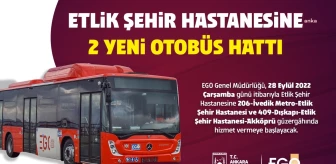 Abb, Etlik Şehir Hastanesi İçin 2 Yeni Otobüs Hattı Açıyor