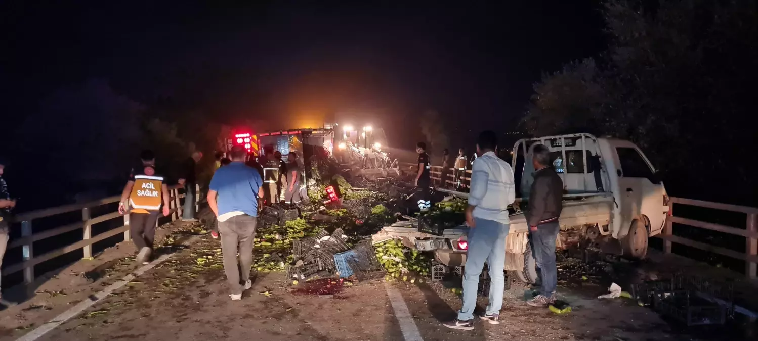 Son dakika haber! Kamyonla kamyonet çarpıştı, 1 kişi öldü, 5 kişi yaralandı