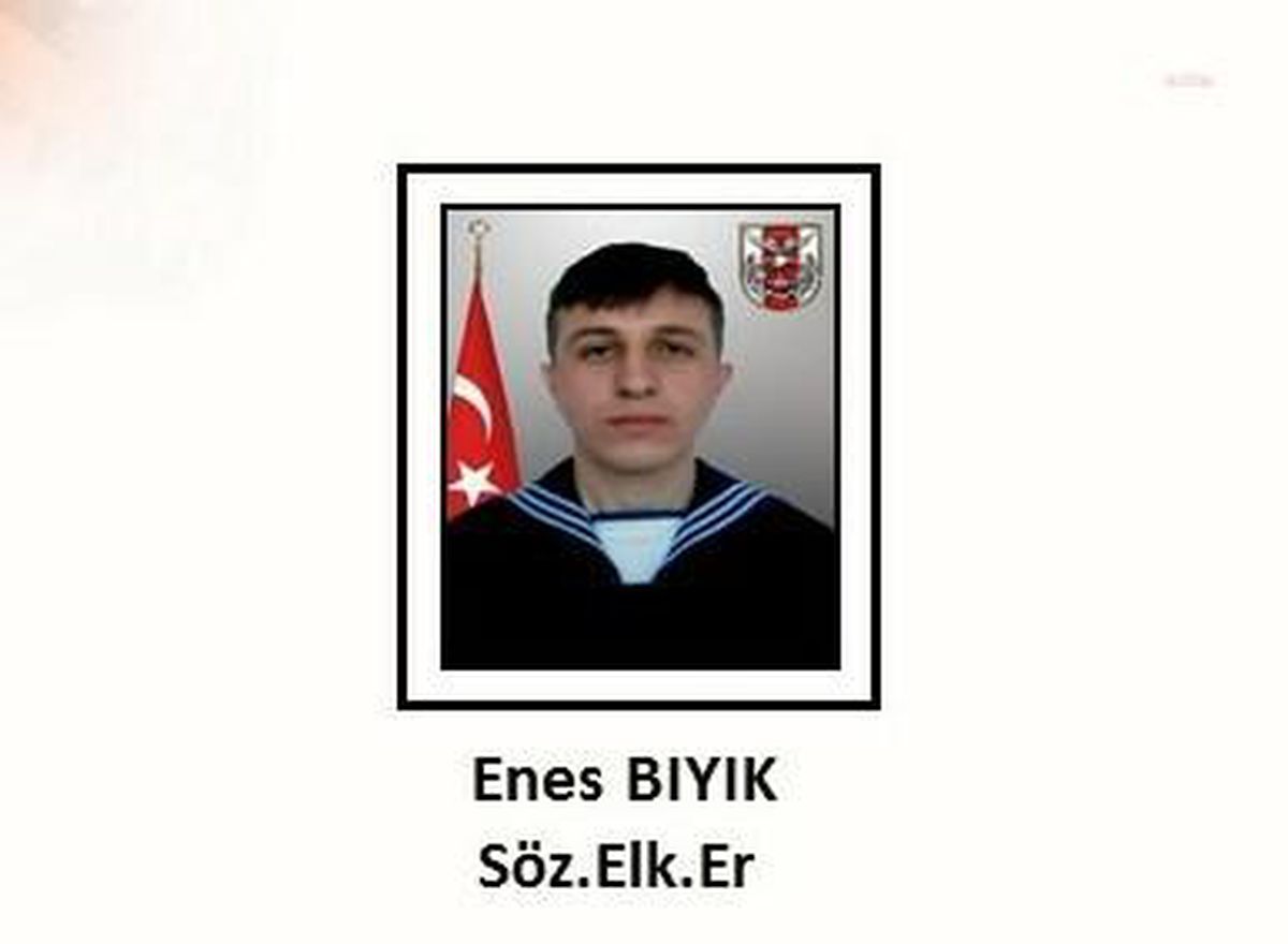 Son dakika gündem: Msb: Gölcük Tersane Komutanlığımızda Meydana Gelen İş Kazasında Sözleşmeli Er Enes Bıyık Şehit Oldu