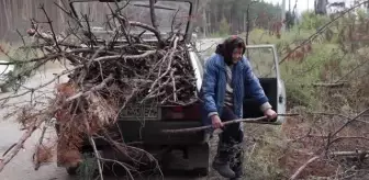 Ukrayna ordusunun Rus güçlerinden geri aldığı İzyum'da kış hazırlıkları