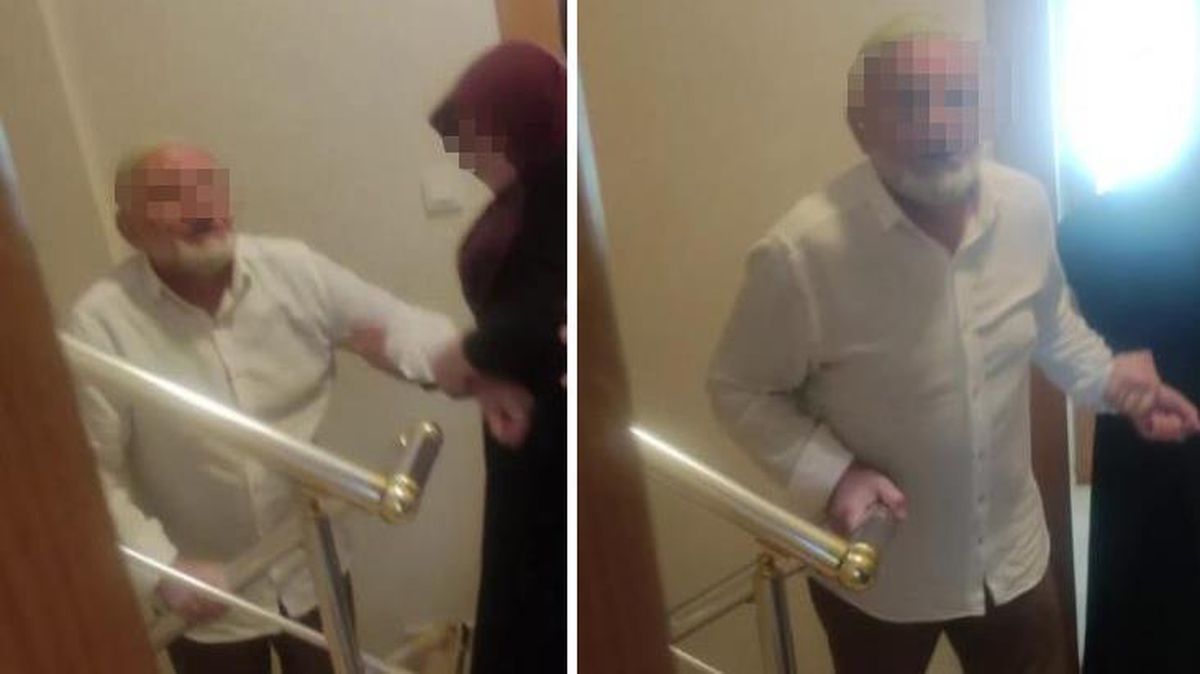 Yatırılan rakamı görünce çılgına döndü! Ev sahibi ile kiracının kavgası kamerada