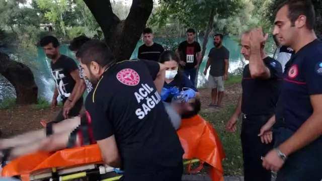 Yaya köprüsünden ıramağa atladı, tüm çabalara rağmen hayatını kaybetti