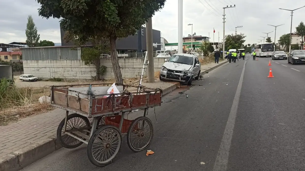 Aydın haber: Aydın'da ehliyetsiz sürücünün kullandığı otomobilin çarptığı hurdacı öldü