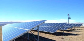 Belediyenin kurduğu güneş santrali, neredeyse tüm beldenin elektrik ihtiyacını karşılıyor