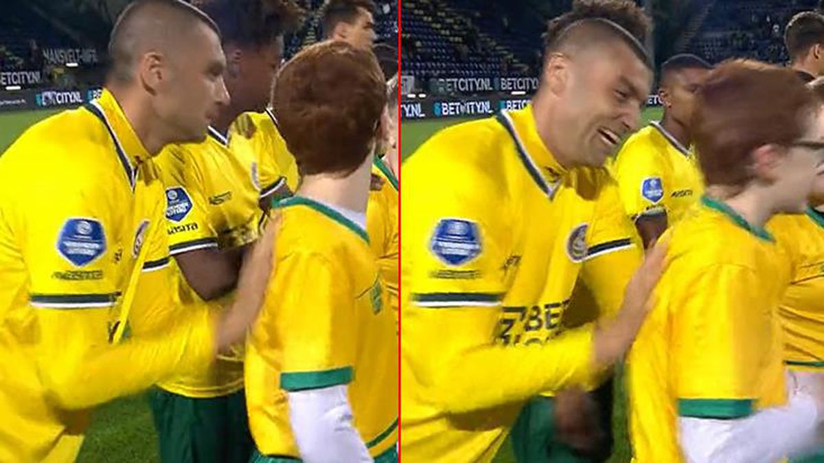 Burak Yılmaz'dan herkesi mest eden hareket! Çocuk önce şaşırdı sonra kahkahalar havada uçuştu