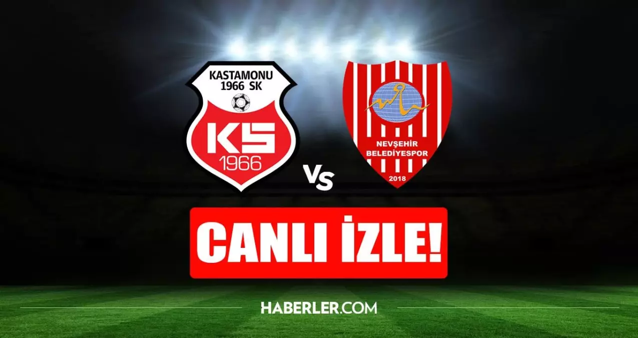 Kastamonuspor - Nevşehir Bld. maçı canlı izle! Kastamonuspor - Nevşehir Bld. maçı şifresiz HD canlı izle! Kastamonuspor maçı hangi kanalda?