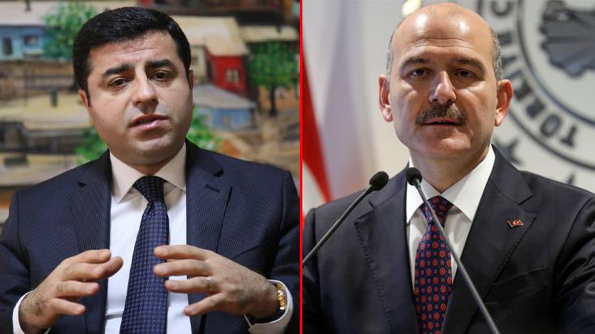 Selahattin Demirtaş'ın avukatları Bakan Soylu'nun 'Katil' paylaşımıyla ilgili suç duyurusunda bulunacak