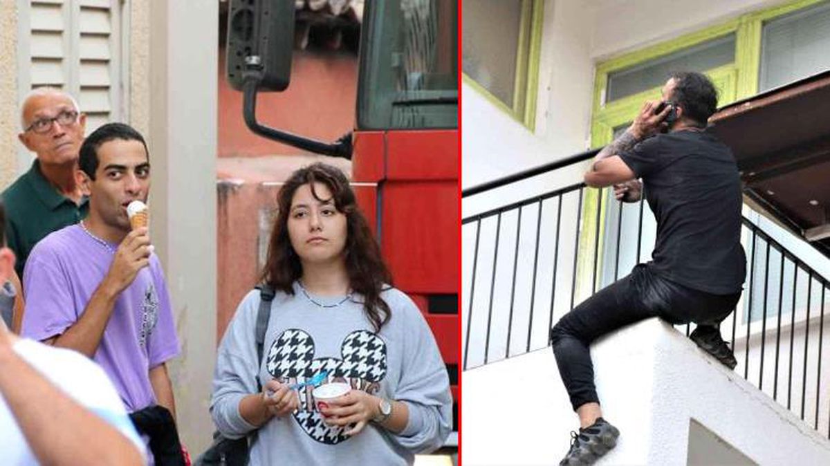 3. kata çıktı, dondurma yiyerek izleyenleri görünce 'Size inat atlamayacağım' dedi