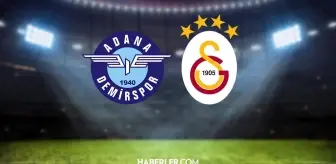 Galatasaray maçı ne zaman, saat kaçta? GS maçı ne zaman? Adana Demirspor-Galatasaray maçı ne zaman, hangi kanalda? Galatasaray maçı saat kaçta?