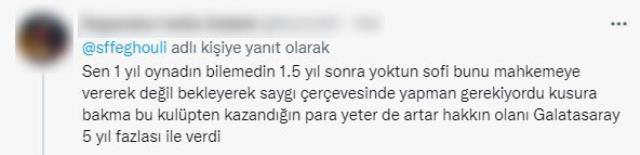 'Hakkım olanı istedim' dedi. Sofiane Feghouli'ye tepki yağdı 'Hakkım olanı istedim' dedi. Sofiane Feghouli'ye tepki yağdı