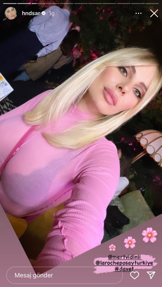 Her hareketi olay olan Hande Sarıoğlu yine yaptı yapacağını: Kız tüm için görünüyor