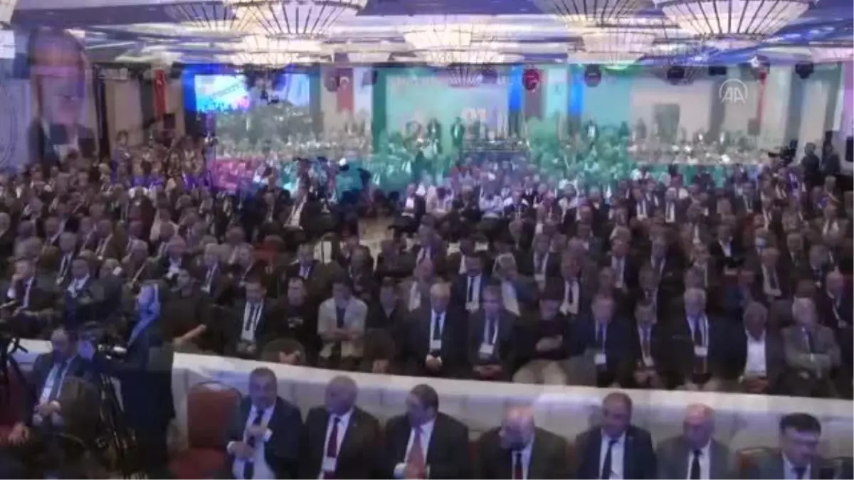 TESK Genel Başkanı Palandöken, konfederasyonun 21. Olağan Genel Kurulu'nda konuştu