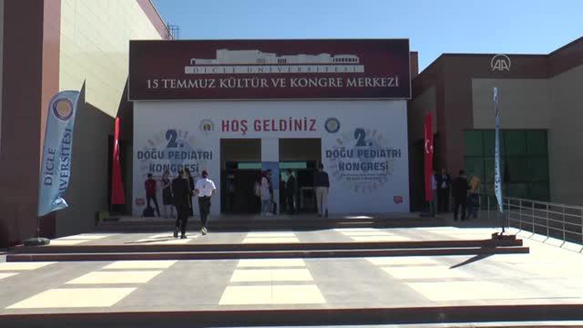 DİYARBAKIR - 2. Doğu Pediatri Kongresi başladı