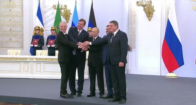 Son dakika: Rusya, Ukrayna'da 4 bölgeyi ilhak etti! Tepki çeken adım sonrası Putin'den ilk açıklama: Onlar artık bizim vatandaşımız