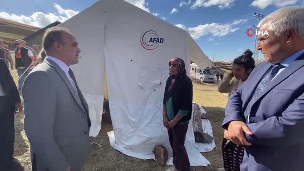 Vali Öner, depremin bilançosunu açıkladı: '69 bina, 44 ahır, 13 ticarethane ve deponun ağır hasar gördü'