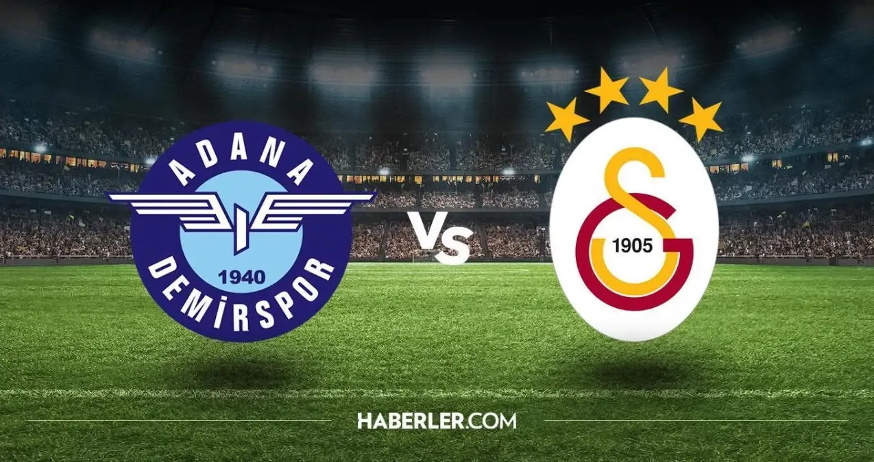 Adana Demirspor - Galatasaray ilk 11 belli oldu mu? Adana Demirspor-Galatasaray maçta kimler forma giymeyecek, ilk 11'de kimler var?