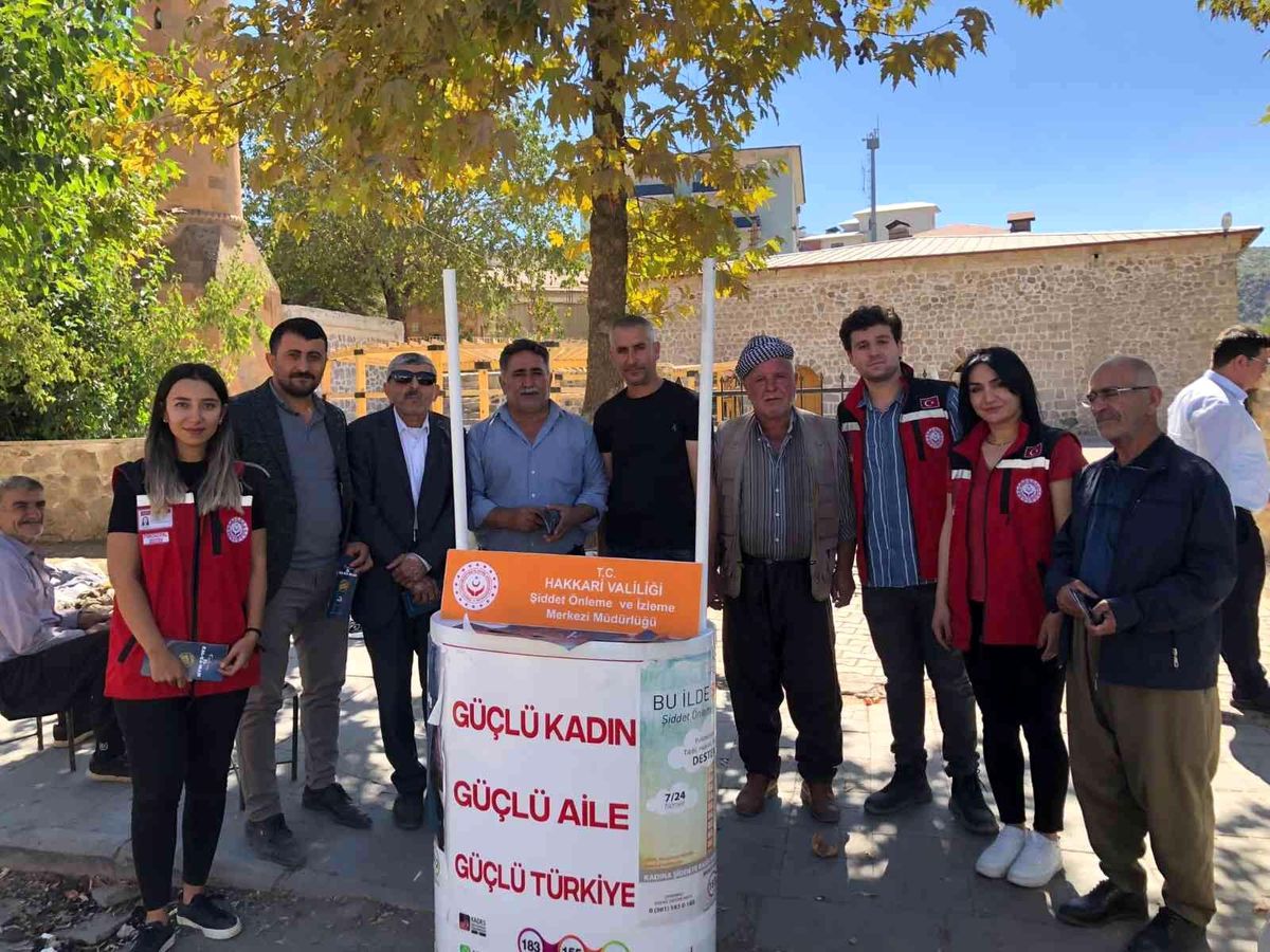 Hakkari yerel: Hakkari'de 'Kadına El Kalkamaz' projesi tanıtıldı