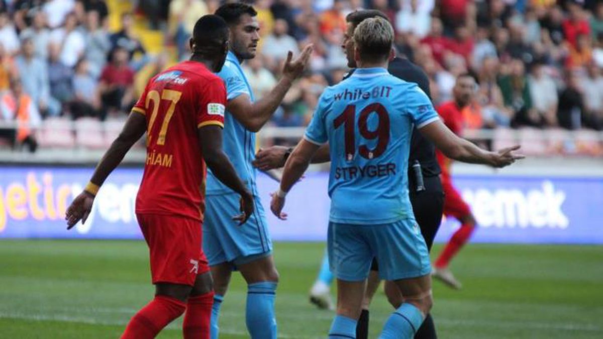 Kayserispor cephesi Trabzonspor maçı sonrası ayaklandı: Her halde kendisini affettirmeye çalıştı