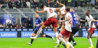Milli futbolcuların düellosu nefes kesti! Roma, Inter'i deplasmanda devirdi