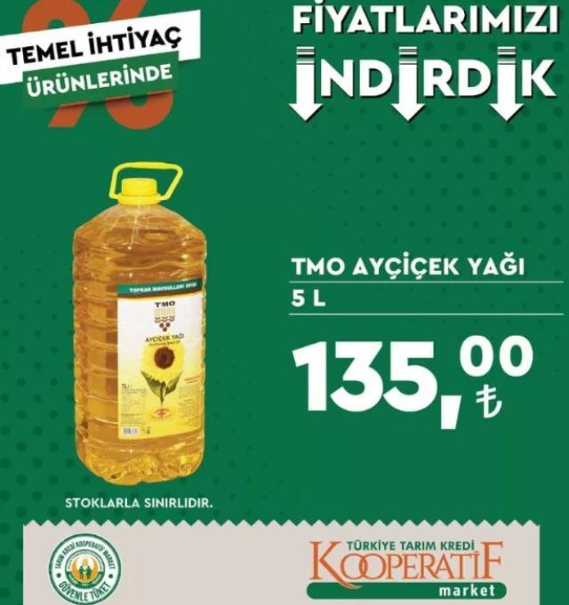 Tarım Kredi marketlerinde yeni indirim kampanyası! İşte fiyatı düşen ürünler
