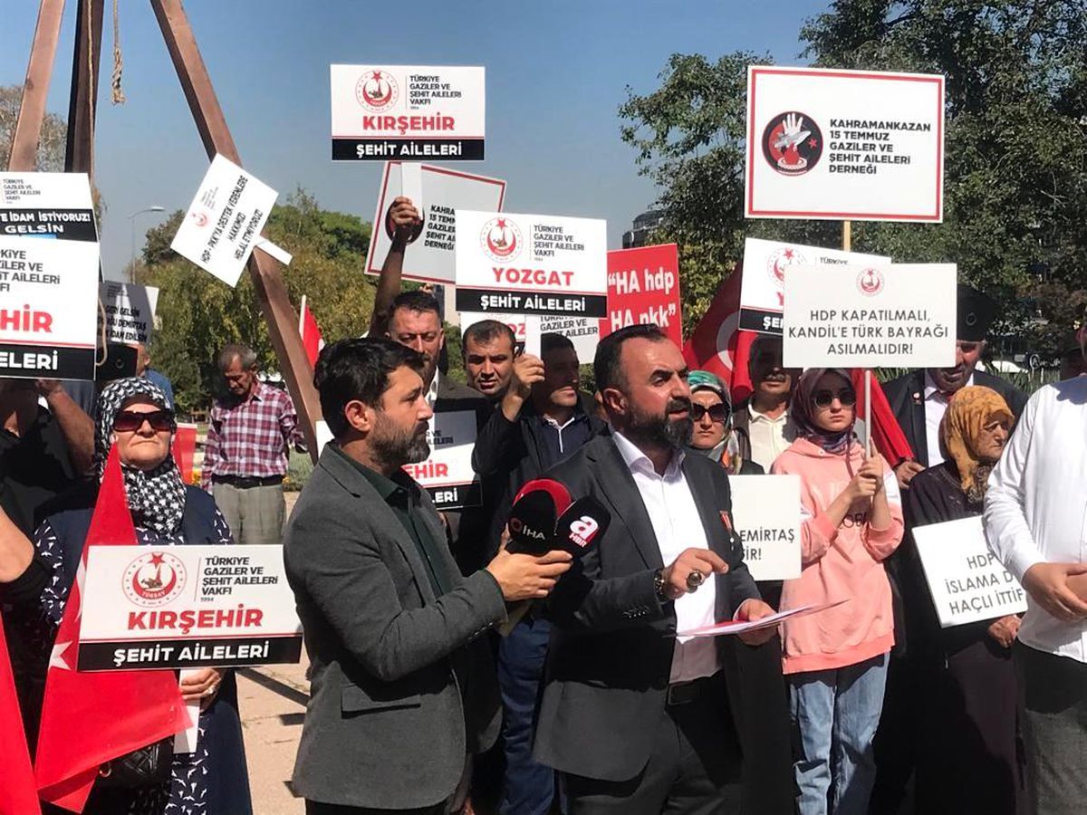 TÜGŞAV: 'HDP bir daha meclise girememek üzere kapatılsın'