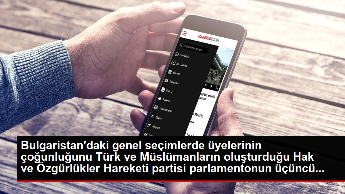 Bulgaristan'daki genel seçimlerde üyelerinin çoğunluğunu Türk ve Müslümanların oluşturduğu Hak ve Özgürlükler Hareketi partisi parlamentonun üçüncü...
