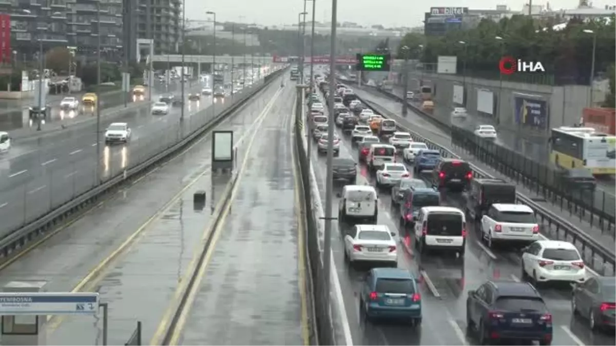 İstanbul'da sağanak yağış