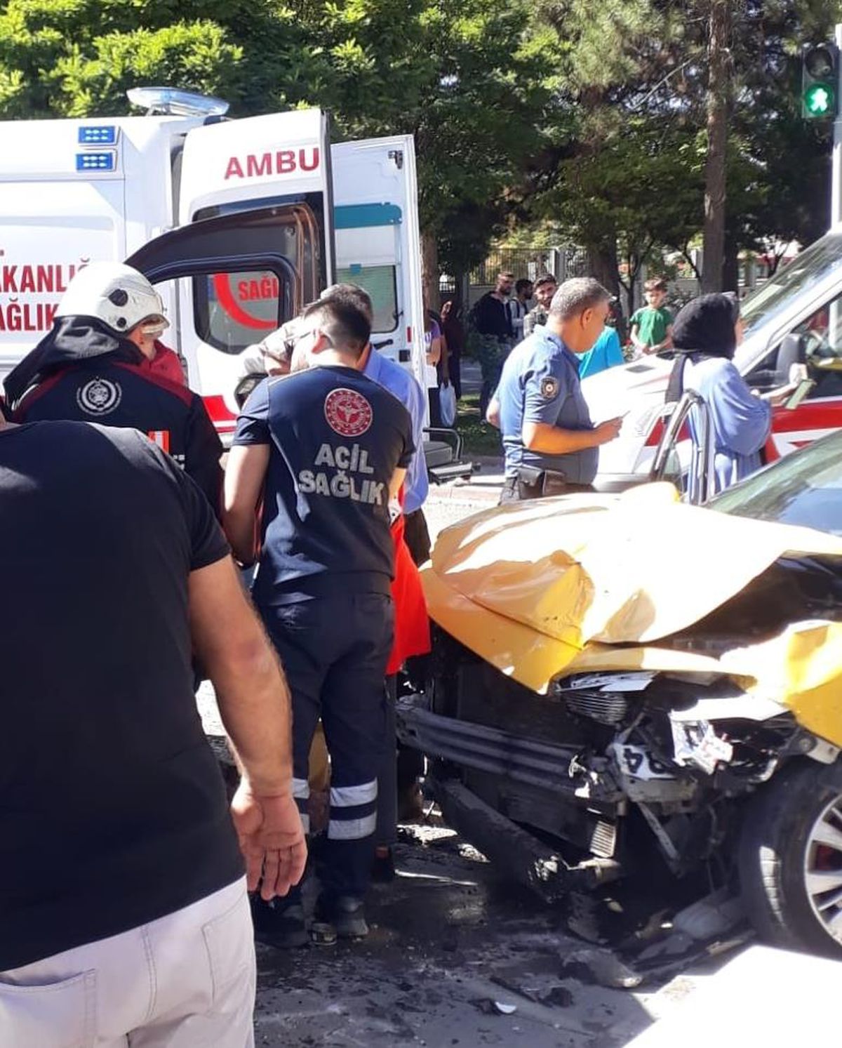 Son dakika haber! Malatya'da iki aracın çarpıştığı kazada 6 kişi yaralandı