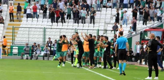 Spor Toto Süper Lig: Konyaspor: 1 - Ümraniyespor: 0 (İlk yarı)