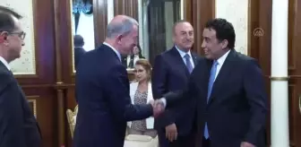 Bakan Çavuşoğlu, Başkanlık Konseyi Başkanı Muhammed Yunus El-Menfi ile görüştü