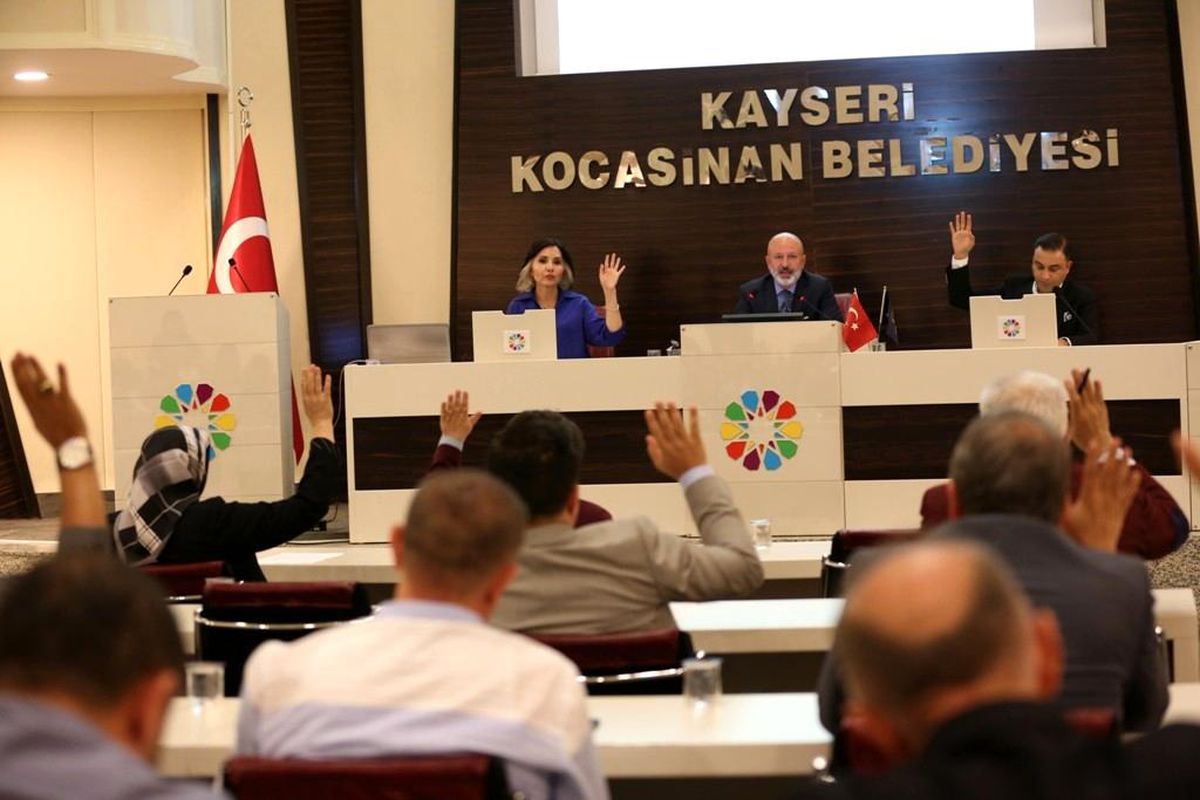 Kayseri gündem haberleri: Kocasinan Belediyesi ekim ayı meclis toplantısı yapıldı