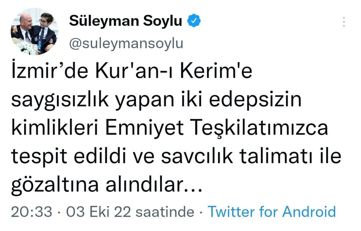 Kur'an-ı Kerim'e saldıran iki 'edepsiz' yakalandı